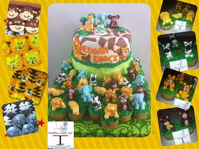 JUNGLE PARTY - Cake by Pastelesymás Isa