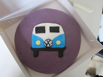 VW bus - Cake by Baked by Lise