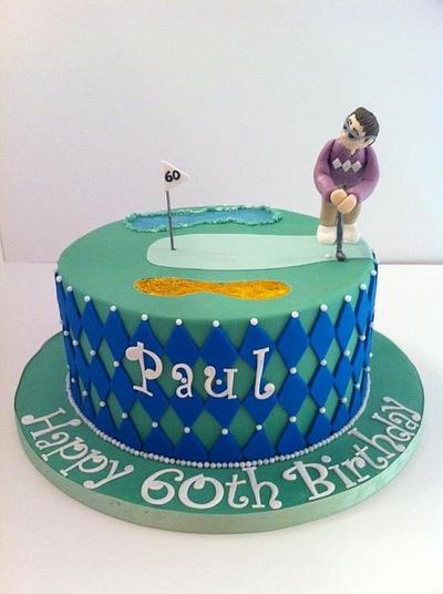 Golf Cake - Cake by Lisapeps