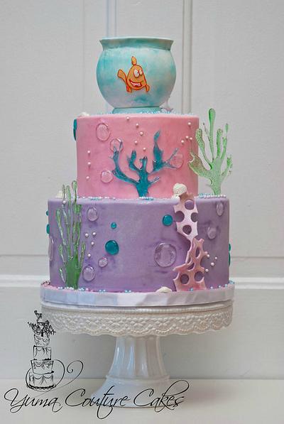 Undersea glitz - Cake by Jamie Hoffman