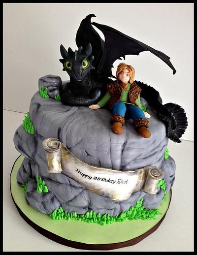 How to Train Your Dragon - Cake by Bliss Pastry