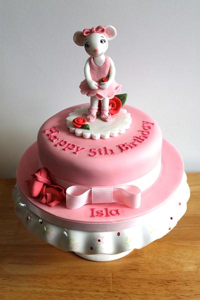 Angelina Ballerina cake - Cake by Zoe's Fancy Cakes