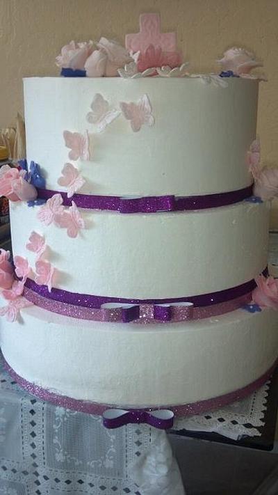 Ombre Butterfly - Cake by GABRIELA AGUILAR
