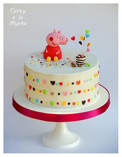 peppa celebrates - Cake by Myska