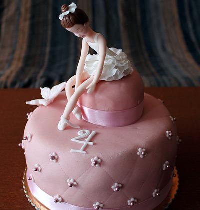 Ballerina - Cake by Anka