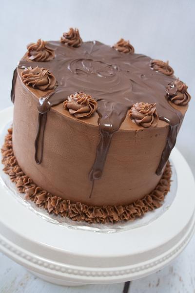Chocolatey Chocolate Cake - Cake by Anchored in Cake