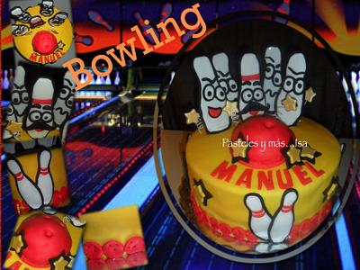BOWLING - Cake by Pastelesymás Isa