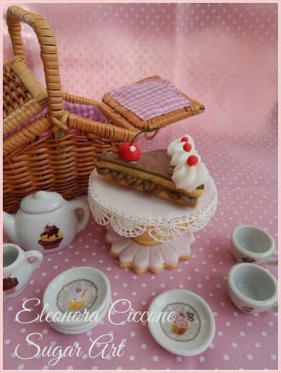 3D cookie :A piece of cake  - Cake by Eleonora Ciccone