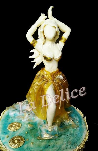 Belly dance  - Cake by la delice 