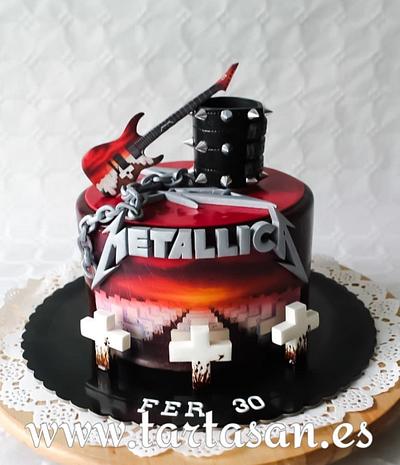 Metallica - Cake by TartaSan - Damian Benjamin Button