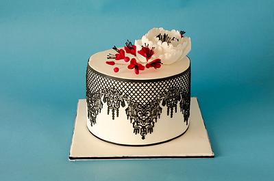 Black and white cake - Cake by Rositsa Lipovanska