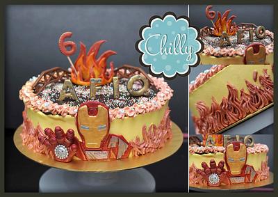 iron man cake - Cake by Chilly