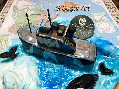 Sea Shepherd Cake  - Cake by G Sugar Art