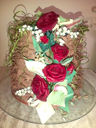 Orle's wedding cake - Cake by Maggie Visser