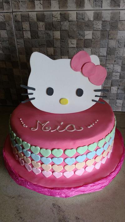 Hello Kitty  - Cake by MESA DE DULCES de Soledad León