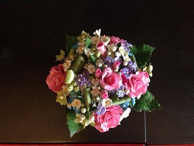 A posy flowers - Cake by Carrie68