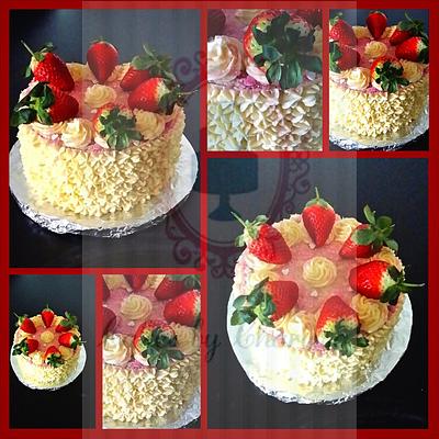 Valentine birthday cake - Cake by Take a Bite