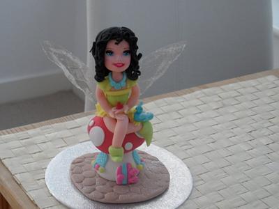 Fairy topper - Cake by Beata Khoo