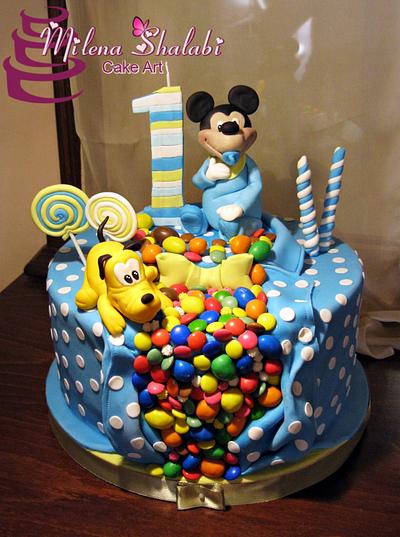  Minnie Mouse - Cake by Milena Shalabi
