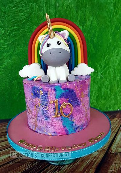 Ciara - Unicorn Birthday Cake  - Cake by Niamh Geraghty, Perfectionist Confectionist