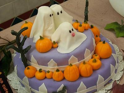 Halloween/Baby Shower cake - Cake by Mary