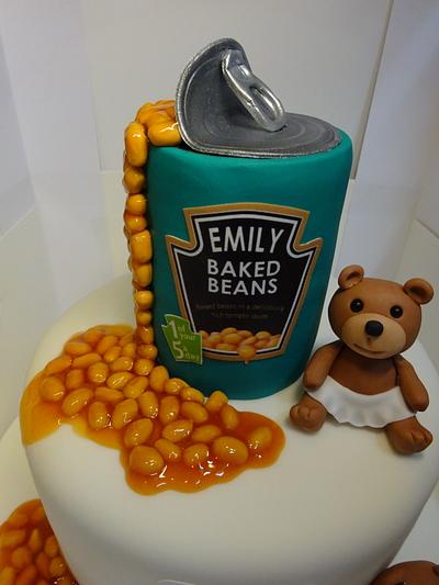 Baked Beans Cake. - Cake by MarksCakes