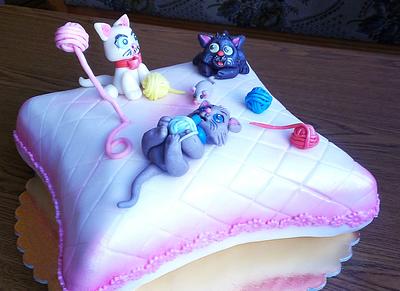 Kitties - Cake by Dana Gargulakova