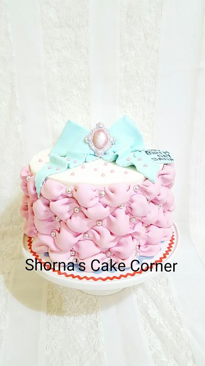 Ribbon cake  - Cake by Shorna's Cake Corner