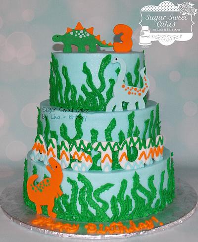 Dinosaurs - Cake by Sugar Sweet Cakes