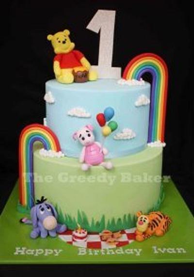 Winnie the Pooh and friends cake - Cake by Kate