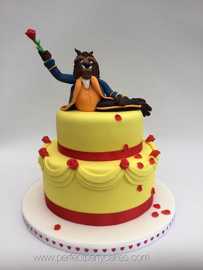 Beauty & the Beast  - Cake by Perfect Party Cakes (Sharon Ward)