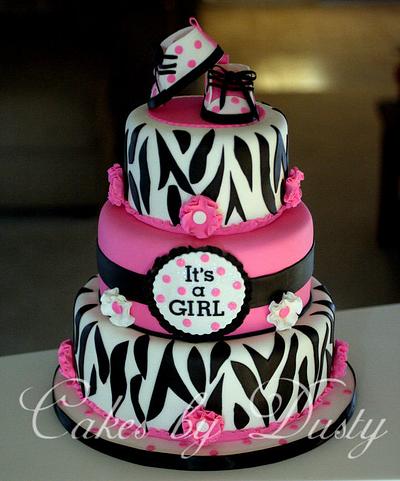 Baby Girl - Cake by Dusty