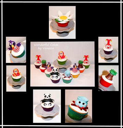 Efteling Cupcakes - Cake by Vanessa