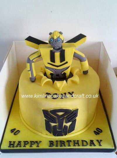 Transformer cake - Cake by kimlinacakesandcraft
