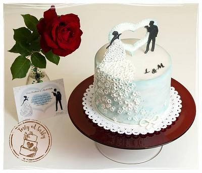 Little wedding cake - Cake by cakebysaska