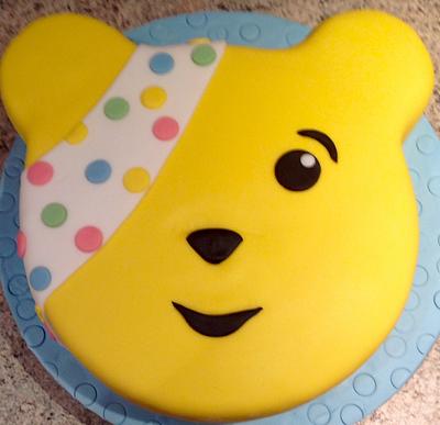 Pudsey - Cake by Nanna Lyn Cakes