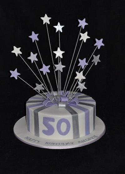 50th birthday cake - Cake by Sue Ghabach