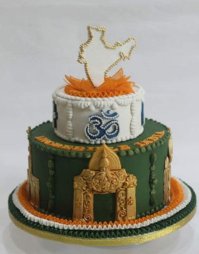 Incredible India - Cake by sonali