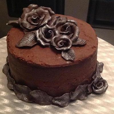 Chocolate roses - Cake by Elspeth