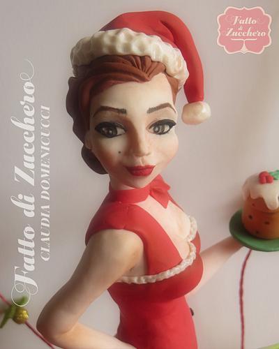 Santa stop here!!! - Cake by Fatto di Zucchero