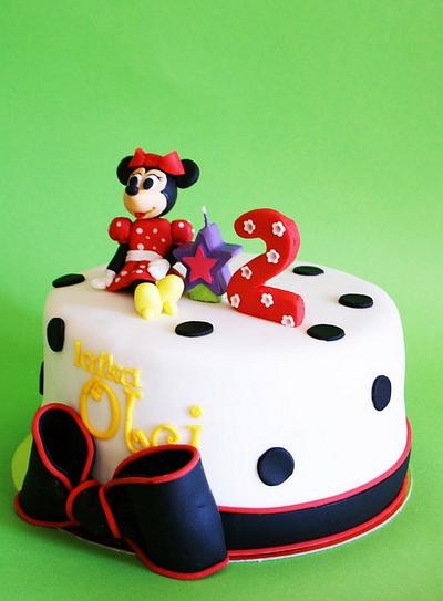 Minnie for my daughter - Cake by Dagmara