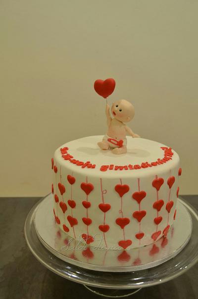 love birthday cake - Cake by SaldiDiena