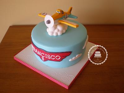 Dusty "Planes" cake - Cake by Gabriela Lopes (Bolos lindos de comer)