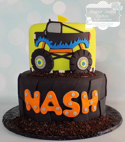 Monster Truck - Cake by Sugar Sweet Cakes