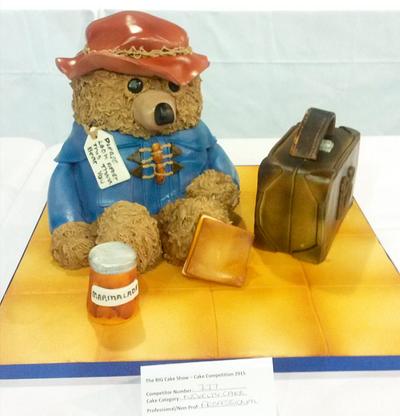 Paddington bear  - Cake by Michelle Edwards 