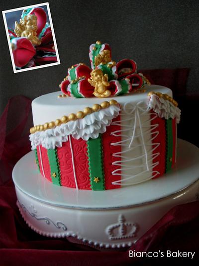 Christmas Angel - Cake by Bianca's Bakery