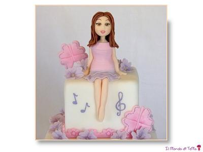 Violetta topper - Cake by Il Mondo di TeMa