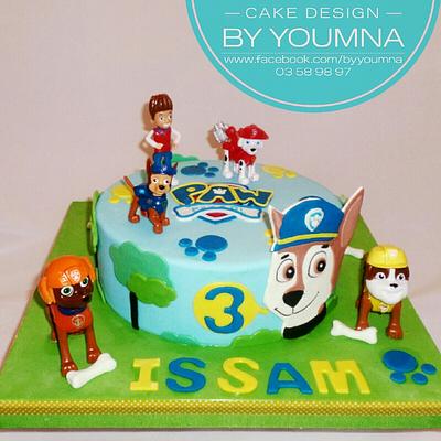 Paw patrol  - Cake by Cake design by youmna 