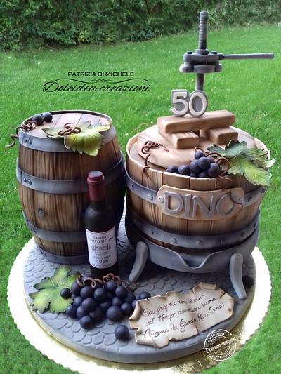 Let's wine - Cake by Dolcidea creazioni