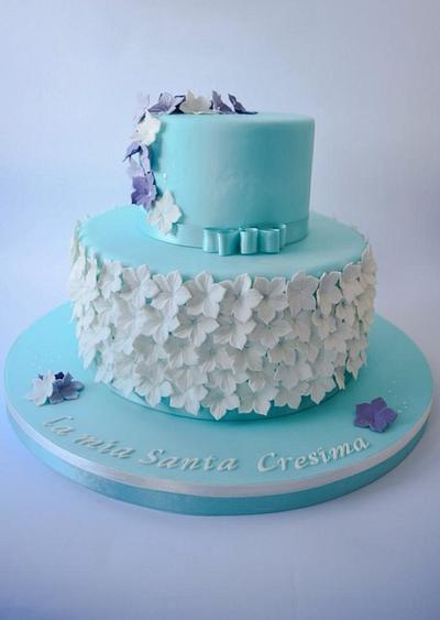 tiffany and lily cake - Cake by Angela Cassano